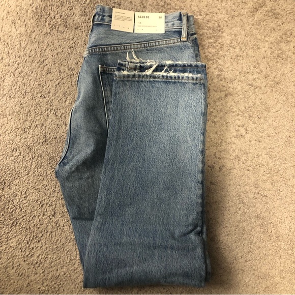 Agolde Fen relaxed high rise taper Jean - Picture 9 of 15